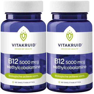 Vitakruid - B12 Methylco - 5000 Mcg - 60 Tabletten