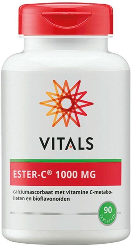 Vitals - Ester C - Vitamine C - 1000 mg - 90 Tabletten
