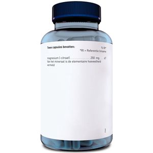 Orthica - Magnesiumcitraat-125 - Voordeelverpakking - 2 x 90 Capsules