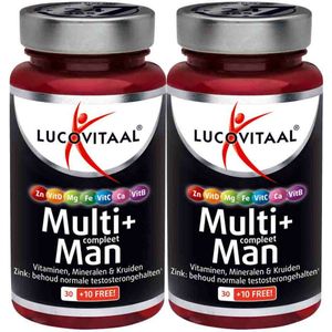 Lucovitaal - Multi Compleet Man - 40 Tabletten