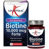 Lucovitaal - Biotine 10.000 mcg Forte - Zuigtabletten - Kersensmaak