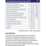 Vitakruid - B-Complex Actief Zonder B6 - Voordeelverpakking - 2 x 90 Vegacapsules