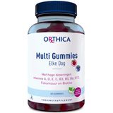 Orthica - Multi Gummies - Vegan Multivitaminen - Framboos-bosbes Smaak - 2x 60 Stuks