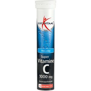 Lucovitaal - Vitamine C 1000mg - Bruistabletten - Sinaasmaak