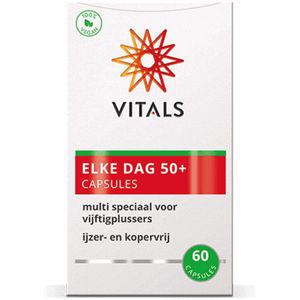 Vitals Elke Dag 50+ - Voedingssupplement - 60 Capsules