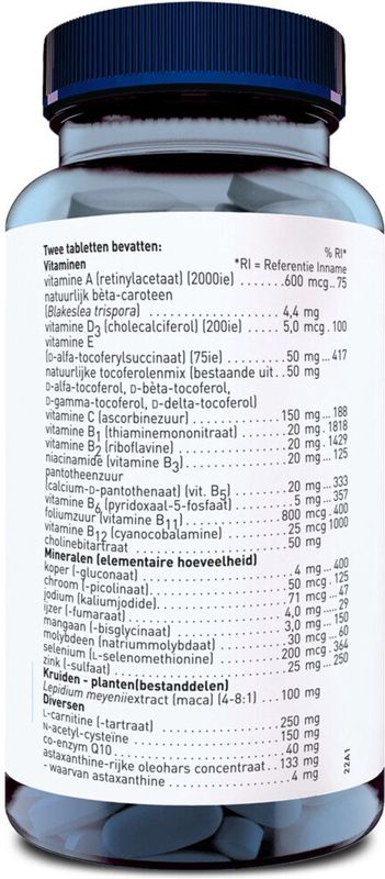 Orthica - Multi 4 Men - Multivitaminen - 60 Tabletten