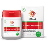 Vitals - Vitamine B12 - 2000mcg - 100 Zuigtabletten