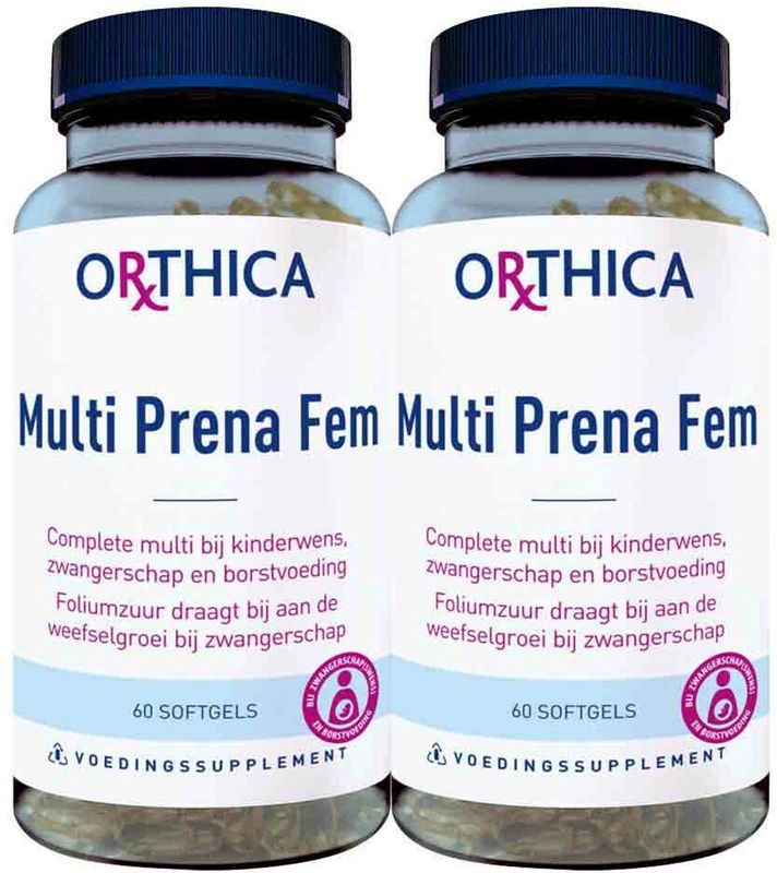 Orthica Multi Prena Fem - Multivitamine - 60 Softgels