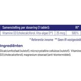 Vitakruid - Vitamine D3 - Vegan - 25 mcg - 120 Tabletten