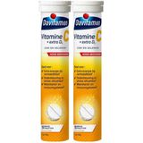 Davitamon - Vitamine C Forte + Extra D3 - Bruistabletten - Citroen - 15 stuks