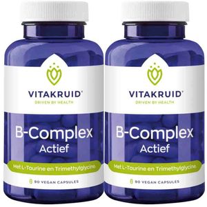 Vitakruid - B-Complex Actief - 90 Vegacapsules