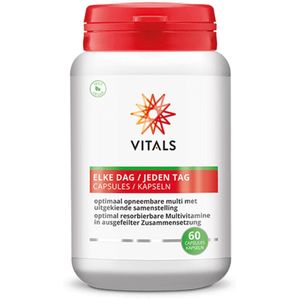 Vitals - Elke Dag - Vitaminen - 60 Capsules - Vegan