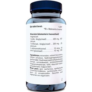 Orthica - Magnesium-400 - 60 Tabletten - Met Calcium, Selenium en Zink