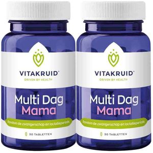 Vitakruid - Multi Dag Mama - Multivitamine - Glutenvrij - Lactosevrij