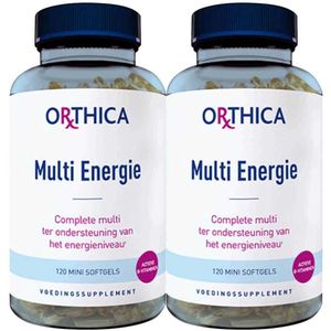 Orthica - Multi Energie - Multivitamine - 120 Softgels - Vloeibaar