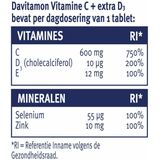 Davitamon - Vitamine C Hoog Gedoseerd + Extra D3 - Voordeelverpakking - 2 x 42 Tabletten