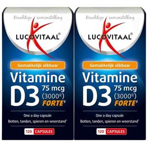 Vitamine D3 - 75mcg - Capsules - Lucovitaal