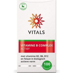 2x Vitals Vitamine B Complex Actief 100 capsules