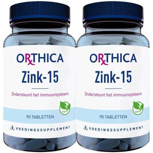 Orthica - Zink 15 - Tabletten - 90 stuks