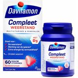 Davitamon - Compleet - Weerstand - Aardbeismaak - Vitamines en Mineralen
