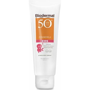 Biodermal - Zonnemelk Kids - SPF 50+ - Parfumvrij - Dermatologisch Getest