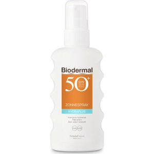Biodermal - Hydraplus Zonnespray - SPF 50+ - 200ml - UVA/UVB Bescherming