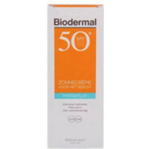 Biodermal - Zonnecrème Gezicht Hydraplus - SPF 50+ - 50ml