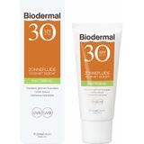 Biodermal - Zonnefluïde Gezicht - SPF 30 - Matterend - Waterbestendig