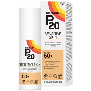 P20 - Sensitive - Zonnebrand Lotion - SPF50+ - Voor Gevoelige Huid