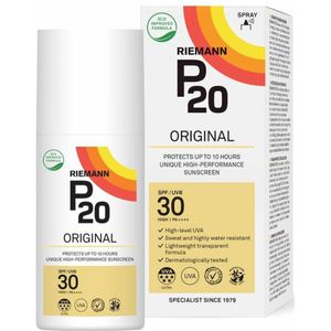 P20 - Original - Zonnebrand - SPF 30 - Transparante Spray