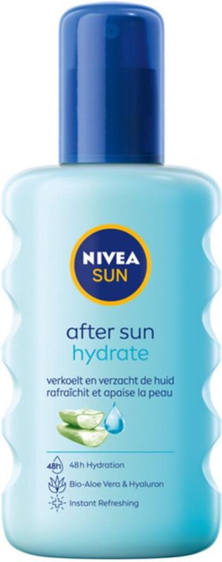 NIVEA - Sun After Sun Hydrate Spray - 200 ml - Hydraterende Kalmerende Spray