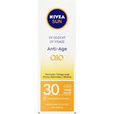 NIVEA - Sun Anti-Age Q10 - Zonnecrème Gezicht - SPF 30 - 50 ml