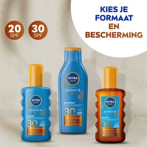 NIVEA - Sun Protect & Bronze - Olie Spray - SPF 30 - 200 ml