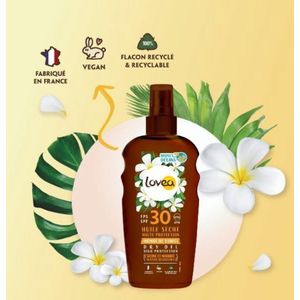 Lovea - Dry Oil Spray - Zonnebrand - SPF30 - 150 ml