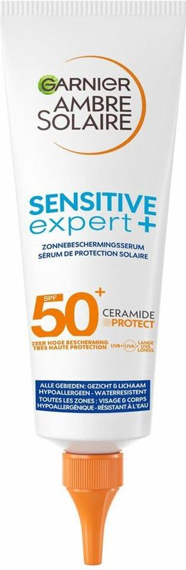 Garnier - Ambre Solaire Sensitive Expert+ - Zonbeschermingsserum - SPF 50+ - 125 ml