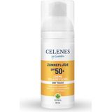 Celenes - Herbal Dry Touch - Zonnefluïde - SPF 50+ - 50 ml - Alle Huidtypes