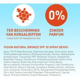 Vision - Natural Bronze - Zonnebrand - SPF 30 - 185 ml - Met LipoDefense Technology