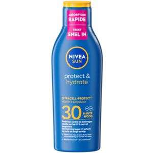 NIVEA - Sun Protect & Hydrate - Zonnemelk - SPF 30 - 200 ml