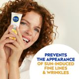 NIVEA - Sun Anti-Age Q10 - Zonnecrème Gezicht - SPF 50 - 3 x 50 ml - Voordeelverpakking