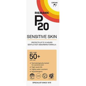 P20 - Sensitive - Zonnebrandlotion - SPF50+ - Hypoallergeen - Vegan