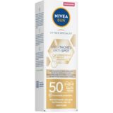 NIVEA - Sun Luminous - Zonnecrème Gezicht - SPF 50 - 3 x 40 ml - Voordeelverpakking