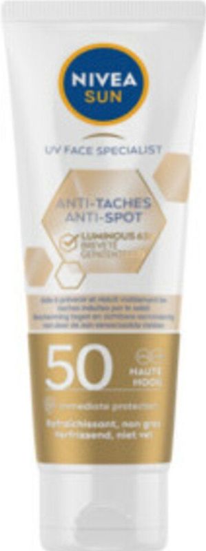 NIVEA - Sun Luminous - Zonnecrème Gezicht - SPF 50 - 40 ml