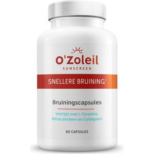 O'Zoleil - Bruiningcapsules - 60 Stuks - Voedingssupplementen voor Bruine Teint