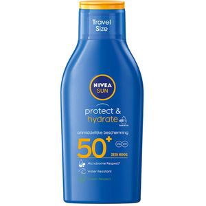 NIVEA - Sun Protect & Hydrate - Zonnemelk - Travelsize - SPF 50+ - 100 ml