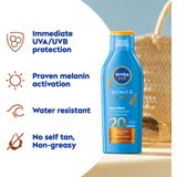 NIVEA - Sun Protect & Bronze - Zonnemelk - SPF 20 - 200 ml