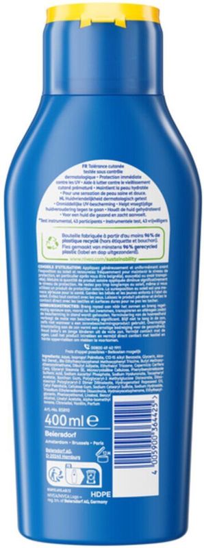 NIVEA - Sun Protect & Hydrate - Zonnemelk - SPF 30 - 6 x 400 ml - Voordeelverpakking