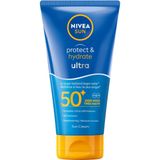 NIVEA - Sun Protect & Hydrate - Zonnebrandcrème - 2 x 150 ml - Ultra SPF 50+