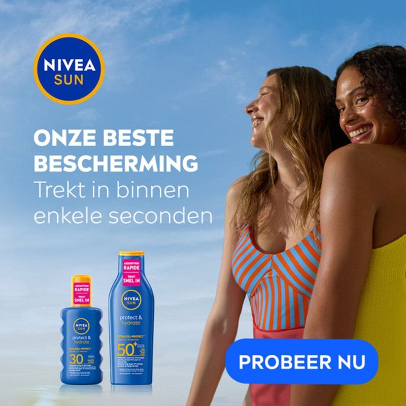 NIVEA - Sun Protect & Hydrate - Zonnemelk - SPF 20 - 200 ml