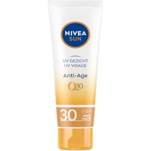 NIVEA - Sun Anti-Age Q10 - Zonnecrème Gezicht - SPF 30 - 50 ml