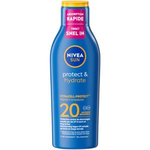 NIVEA - Sun Protect & Hydrate - Zonnemelk - SPF 20 - 200 ml